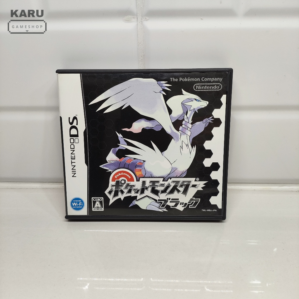 [พร้อมส่ง] มือ 2 แผ่นเกม Nintendo DS : Pokemon Black ปกญี่ปุ่น
