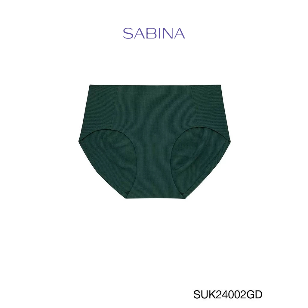 Sabina Soft Collection  กางเกงในทรงบิกินี่ รหัส SUK24002GD - สีเขียวเข้ม