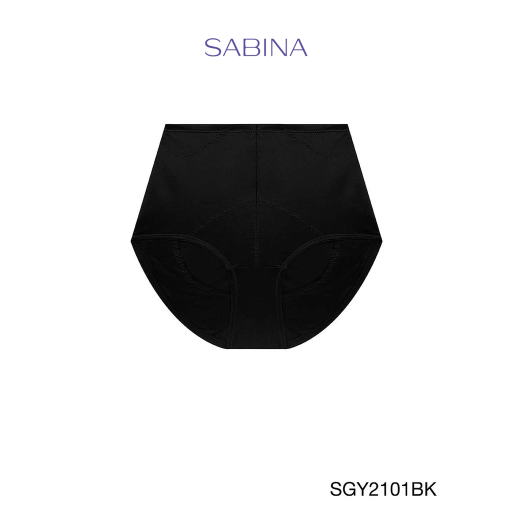 Sabina กางเกงกระชับสัดส่วนเอวสูงปานกลาง Medium Support รหัส SGY2101BK - สีดำ
