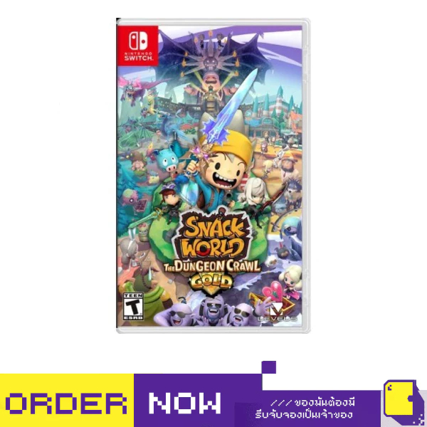 Nintendo Switch™ เกม NSW Snack World: The Dungeon Crawl Gold (By ClaSsIC GaME)