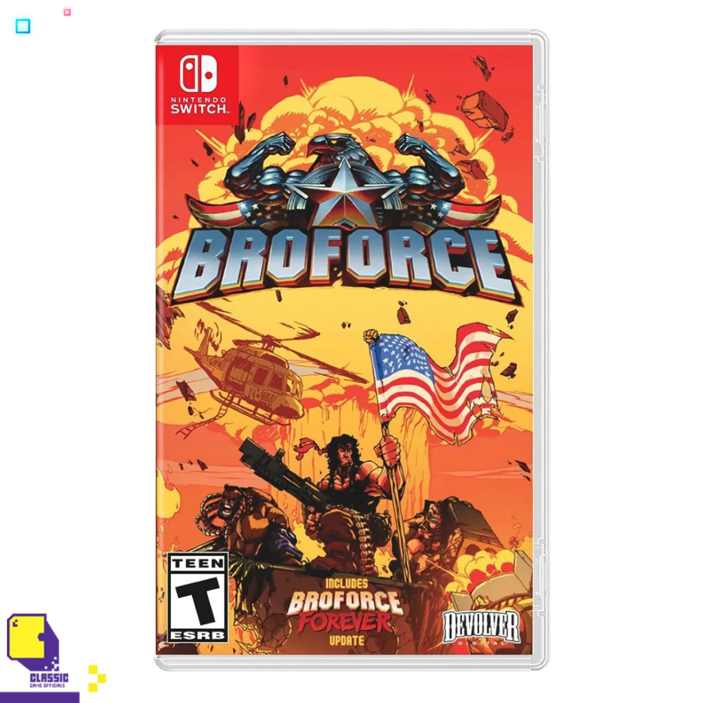 Pre-Order Nintendo Switch Broforce (วางจำหน่าย 2023-11-03) (By ClaSsIC ...