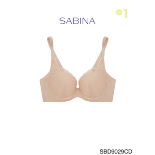 Sabina เสื้อชั้นใน มีโครง Seamless Fit รุ่น Perfect Bra  รหัส SBD9029CD สีเนื้อเข้ม