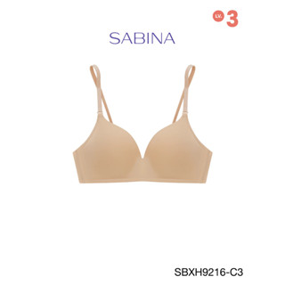 Sabina ซาบีน่า ฟองดี รุ่น SOFT DOOMM (ไร้โครง) รหัส SBXH9216C3 สีเนื้อเข้ม