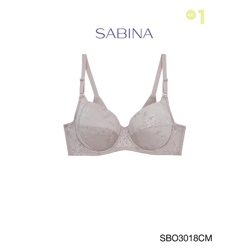 Sabina เสื้อชั้นใน มีโครง รุ่น Function Bra รหัส SBO3018CM สีช็อคโกแลต