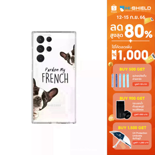 [S23ultra][S22ultra] HI-SHIELD Stylish เคสใสกันกระแทก Samsung S23ultra รุ่น Dog2