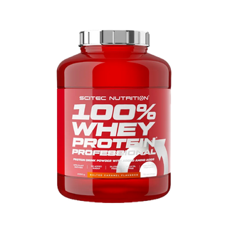 SCITEC NUTRITION 100% Whey Protein เวย์โปรตีน (Salted Caramel รสซอลท์ คาราเมล) เพิ่มกล้ามเนื้อ