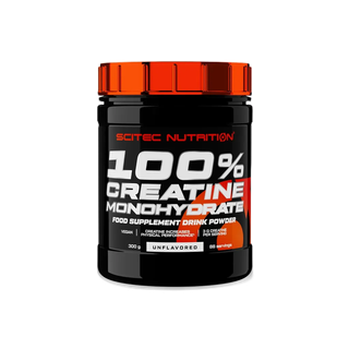 SCITEC NUTRITION Creatine Monohydrate 300g (ครีเอทีนผง ไม่มีรสชาติ เพิ่มแรงต้าน)