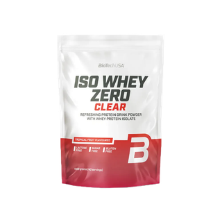 BioTechUSA Iso Whey Zero Clear-1000g (เวย์โปรตีนไอโซเลท-ลีนเวย์) Whey Isolate WPI ชนิดใสไม่มีกลิ่นนม