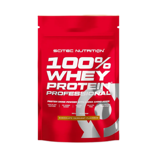 SCITEC NUTRITION Whey Protein Chocolate Hazelnut 500g (เวย์โปรตีนสูตรเพิ่มกล้ามเนื้อ)