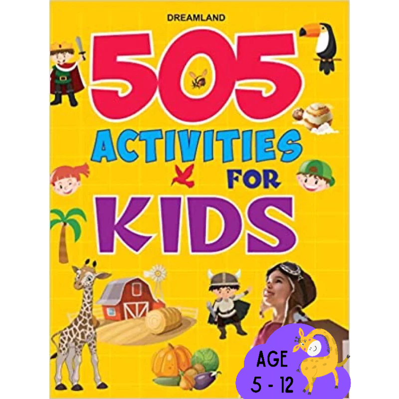(Age5-12) 505Activities for Kids หนังสือกิจกรรมเสริมพัฒนาการสำหรับเด็ก