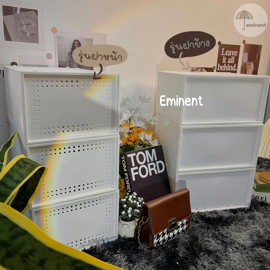 กล่องใส่รองเท้า รุ่นขายดี ONLY FRAME BOXE ฝาหน้า ฝาหลัง กล่องเก็บรองเท้า ขนาดใหญ่ รุ่นแนะนำ - รูปที่ 4