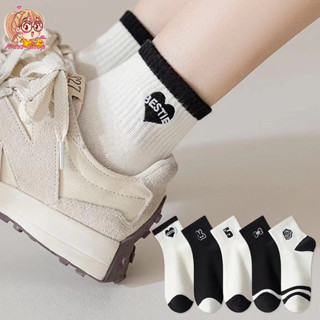 Anna shop ถุงเท้าข้อสั้น ลายเท่ห์ๆ 🧦 ถุงเท้าวัยรุ่นแฟชั่น สไ…