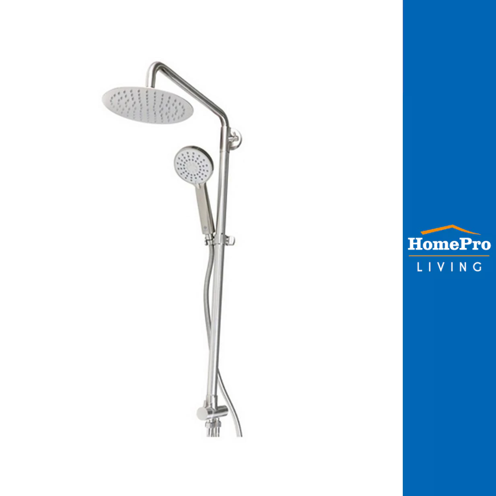 RASLAND ชุดฝักบัว RAIN SHOWER RA STAINLESS3663 สีโครม จัดส่งโดย HomePro