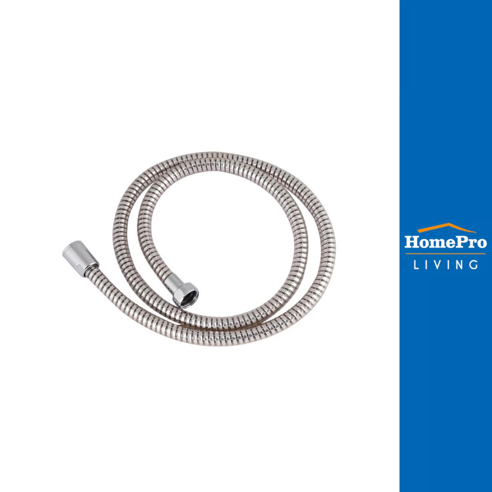 ITALY MRG สายฝักบัวสเตนเลส 304 + PVC MR 6347222 120 ซม.