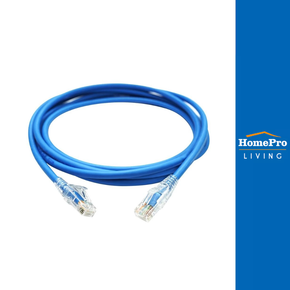 LINK สาย LAN CAT6  US-5103LZ-4 3 ม.สีฟ้า