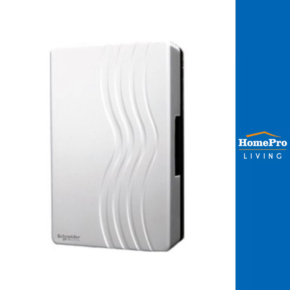 SCHNEIDER กล่องเสียงสัญญาณกระดิ่ง  99AC220 สีขาว