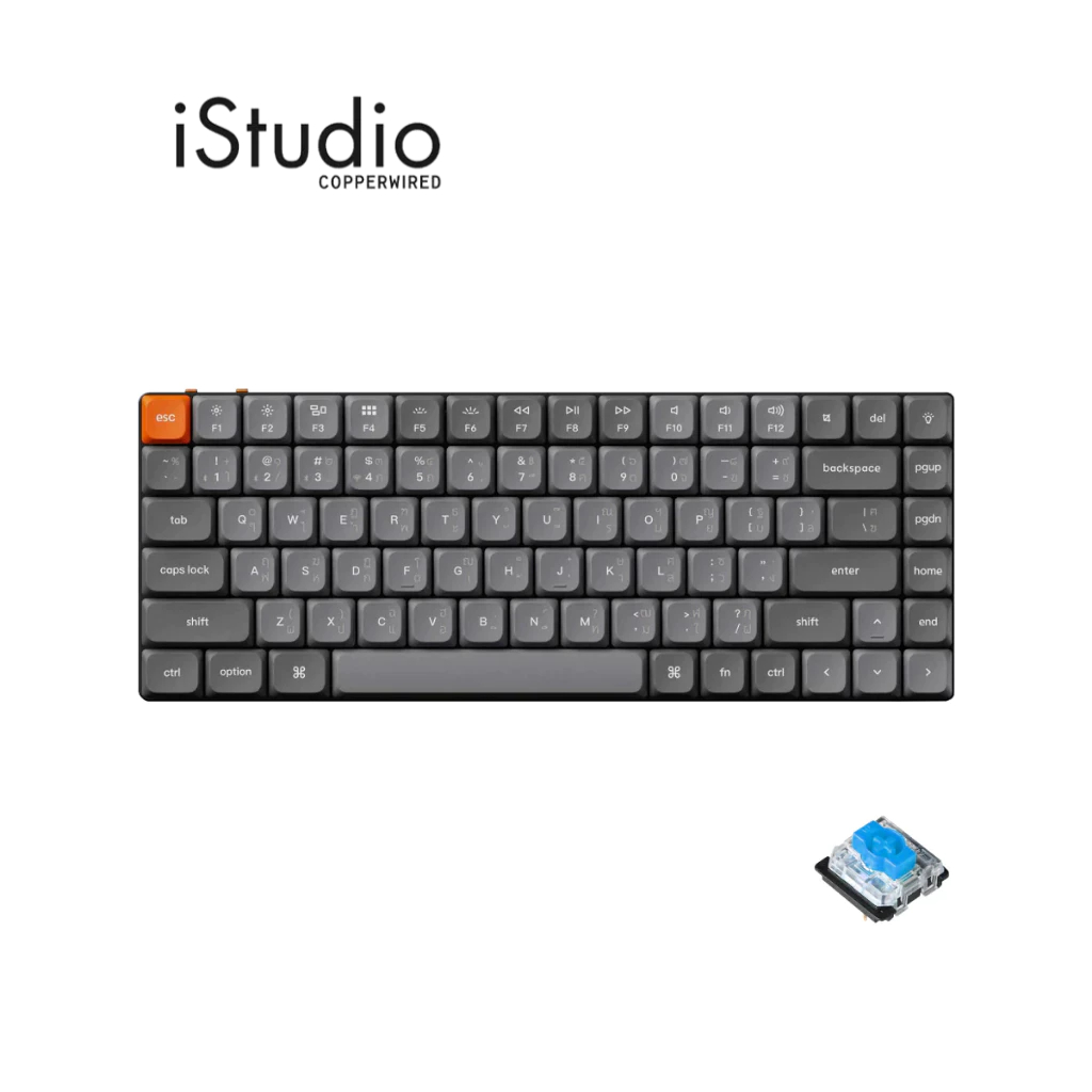 Keychron K3 H1 Max Gateron RGB Hot-swappable TH I iStudio by copperwired