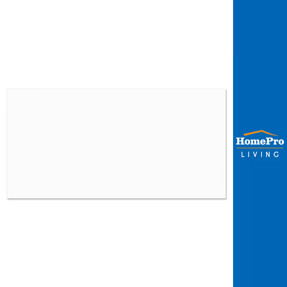 HomePro กระเบื้องผนัง 7.5x15 ซม. กลอสซี่ ไวท์ 1.01M2 แบรนด์ MULIA