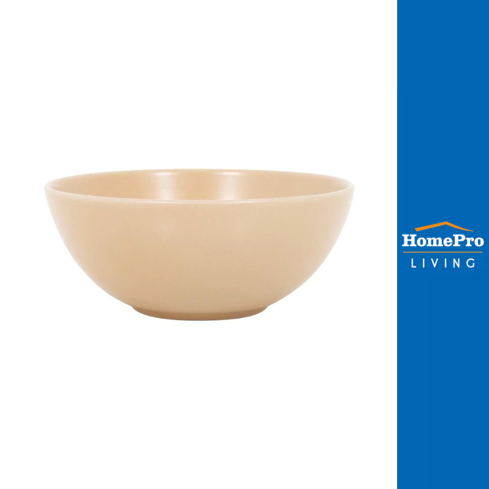 HomePro ชามเซรามิก 6.5 นิ้ว LANZO BEIGE แบรนด์ KECH