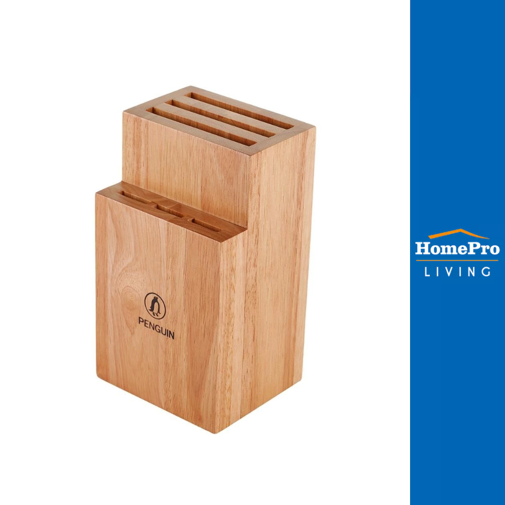 PENGUIN ที่เสียบมีดไม้ยาง ENZO