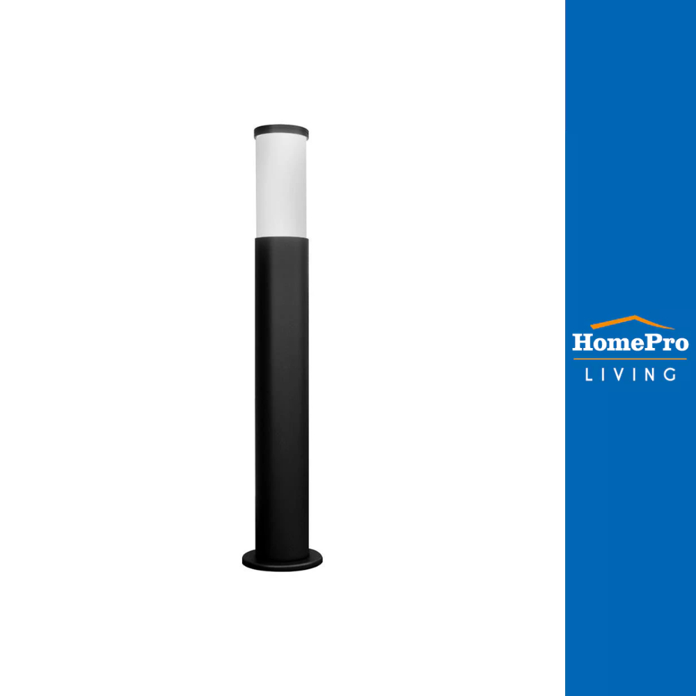 CARINI ไฟทางเดิน BO-F003M อะลูมิเนียม/แก้ว MODERN 1 หลอด สีดำ จัดส่งโดย HomePro