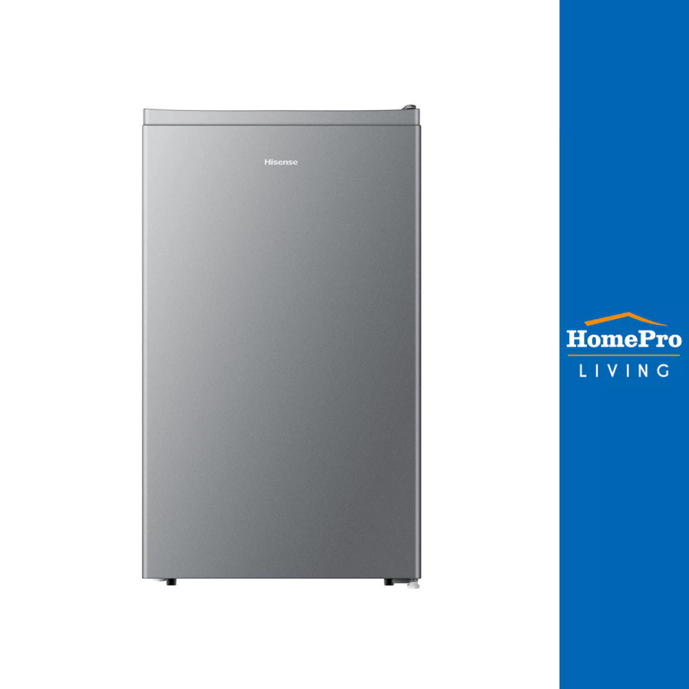 HISENSE ตู้เย็น 1 ประตู รุ่น RR121D4TGN 3.4 คิว สีเงิน