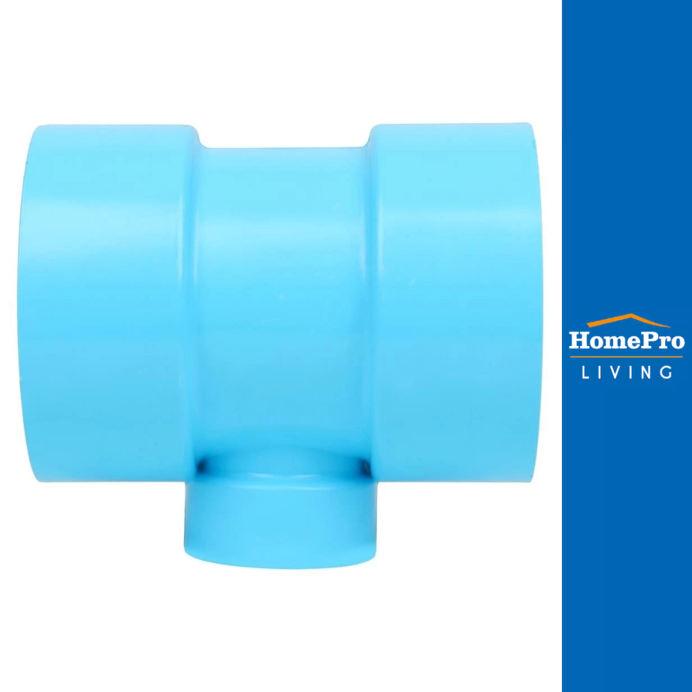 SCG ข้อต่อสามทางลด-บาง 4 x 2 นิ้ว สีฟ้า จัดส่งโดย HomePro