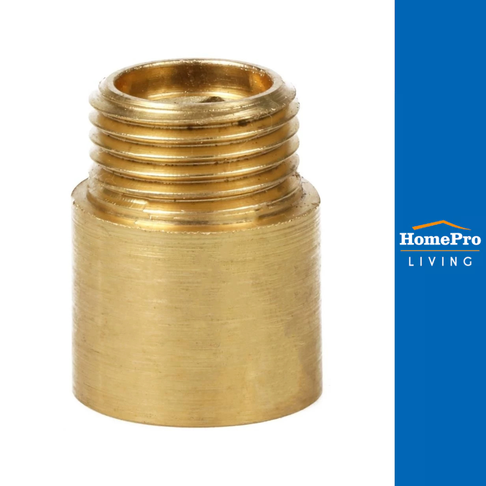 CITY ข้อต่อหกเหลี่ยมในทองเหลือง 1/2 นิ้วX20 มม. จัดส่งโดย HomePro