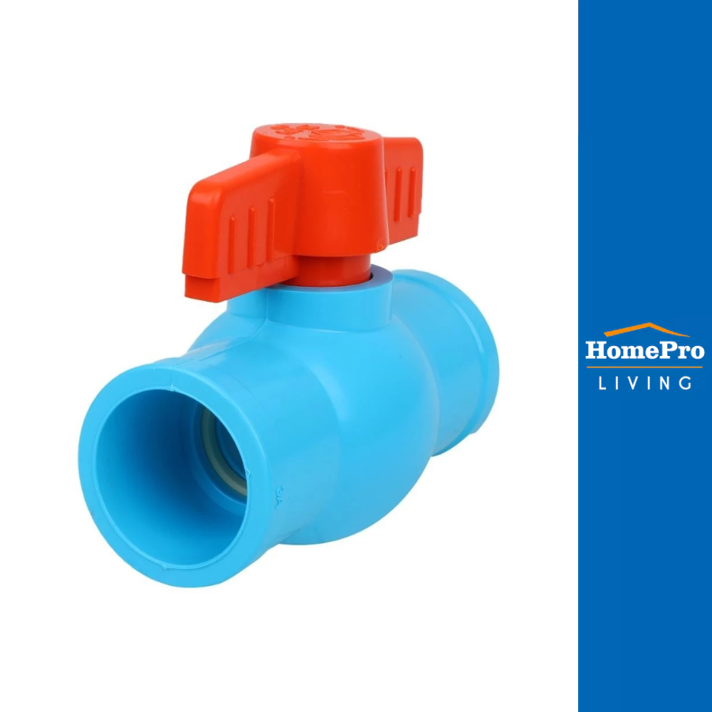 SCG บอลวาล์ว PVC 1 นิ้ว สีฟ้า จัดส่งโดย HomePro
