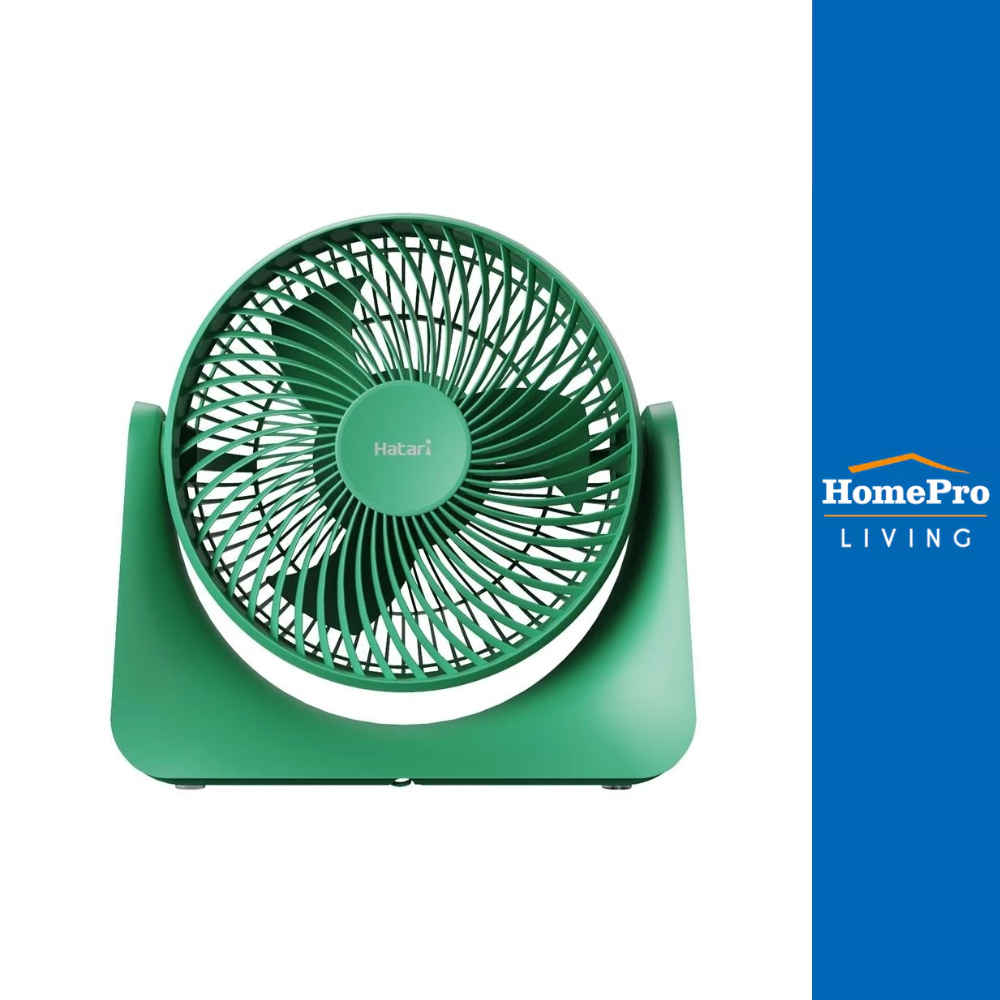 HATARI พัดลมพกพา 8 นิ้ว CYCLONE MAX สีเขียว