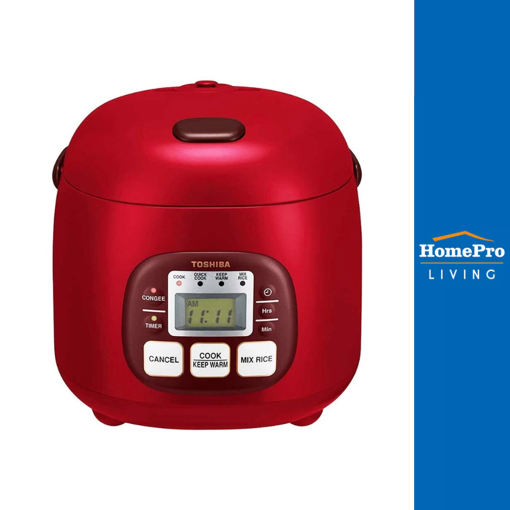 TOSHIBA หม้อหุงข้าว DIGITAL RC-5MM(R)A 0.54 ลิตร จัดส่งโดย HomePro