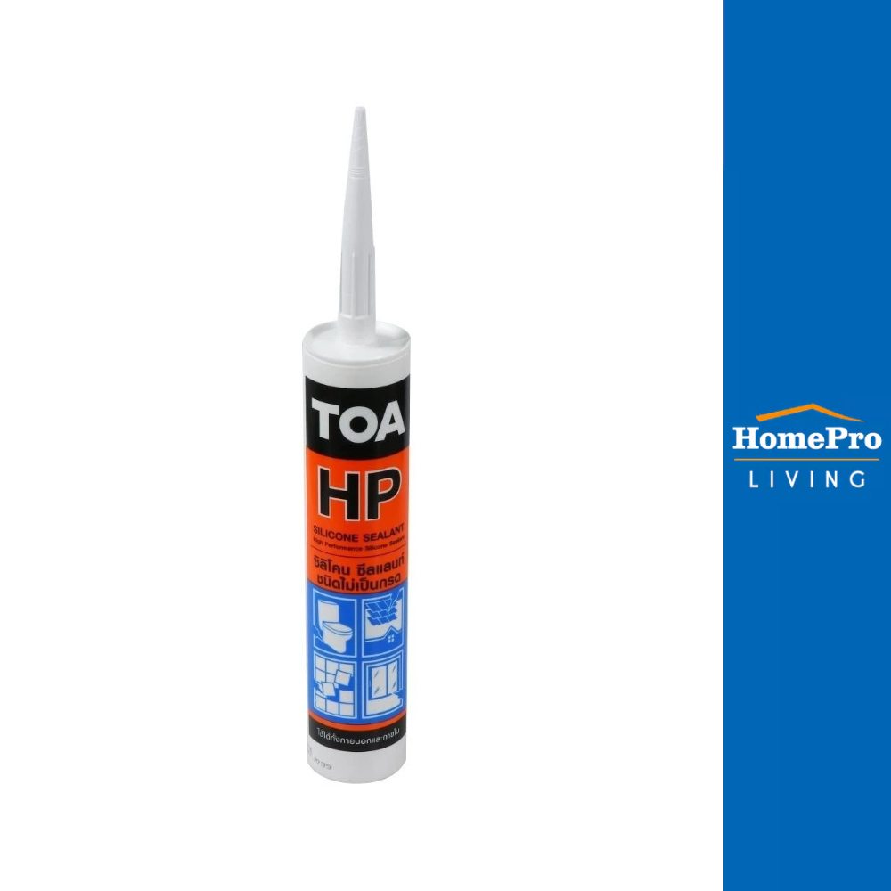 TOA ซิลิโคนไร้กรด HP 280 มล. สีขาว
