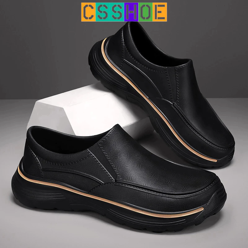 CSSHOE รองเท้าเชฟรองเท้าทำงานผู้ชาย กันลื่นกันน้ำ thumbnail 8