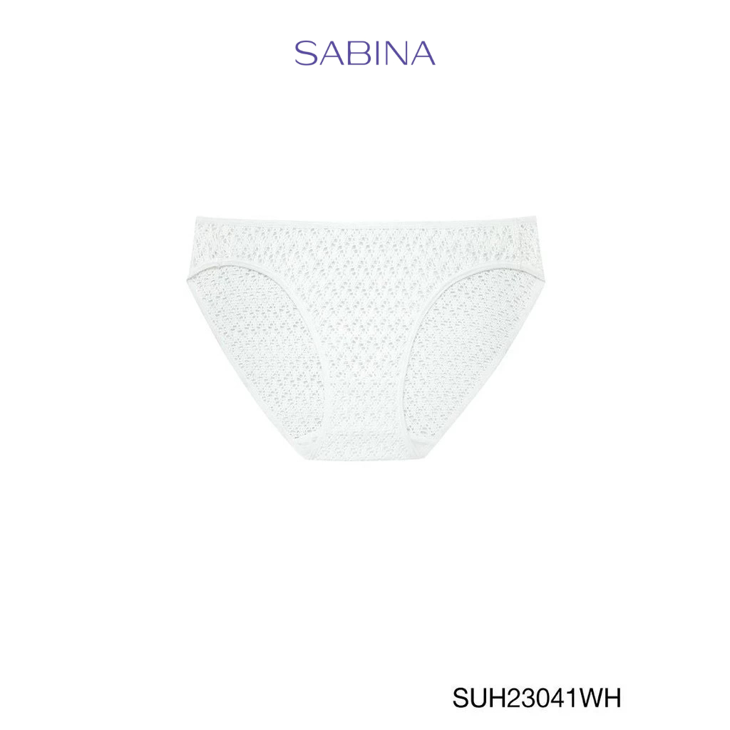 Sabina Soft Doomm กางเกงในทรงบิกินี่ รหัส SUH23041WH - สีขาว