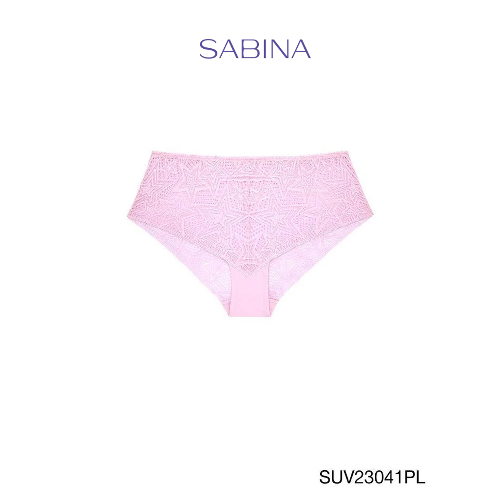 Sabina Basic Lace Summer 24  กางเกงในทรงบอยเลค รหัส SUV23041PL - สีชมพูอ่อน