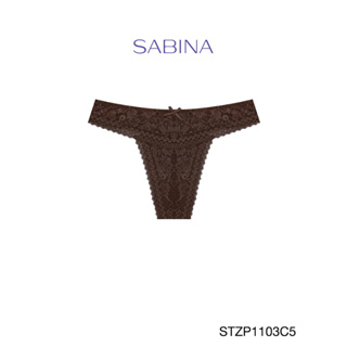 Sabina กางเกงชั้นใน G-String รุ่น Panty Zone รหัส STZP1103C5 สีน้ำตาลโกโก้