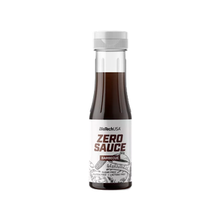 BioTechUSA Zero Sauce 350ml. BBQ (ซอลรสบาร์บีคิว ราด จิ้ม หมัก ปรุงอาหาร ไม่มีน้ำตาล คีโตทานได้)