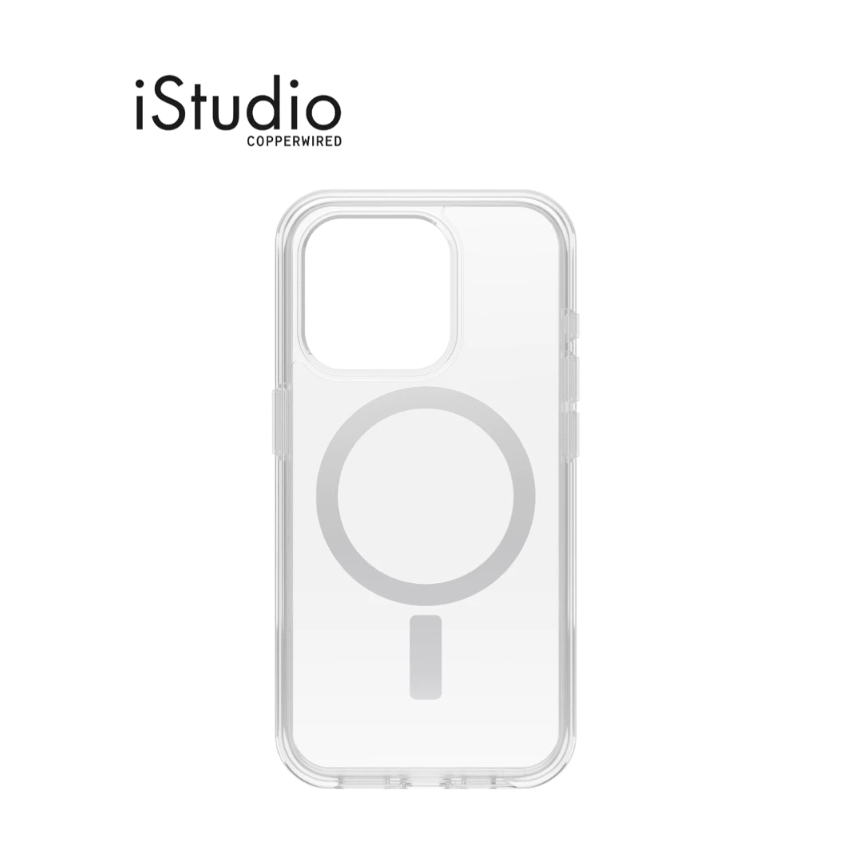 OTTERBOX เคสกันกระแทก Symmetry Clear Mag สำหรับ iPhone 15 Pro I 15 Pro Max สี Clear I iStudio by copperwired.