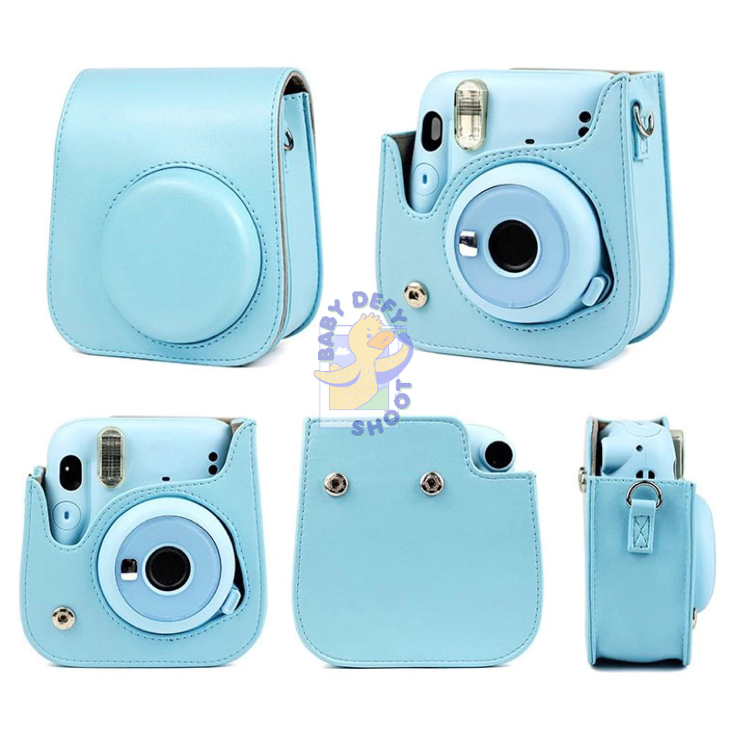 <พร้อมส่ง> กระเป๋าหนัง Instax Mini 11 📸 พร้อม สายคล้องคอ mini11 กล้องถ่ายรูป กระเป๋ากล้อง สะพาย เคส กล้องอินสแตนท์