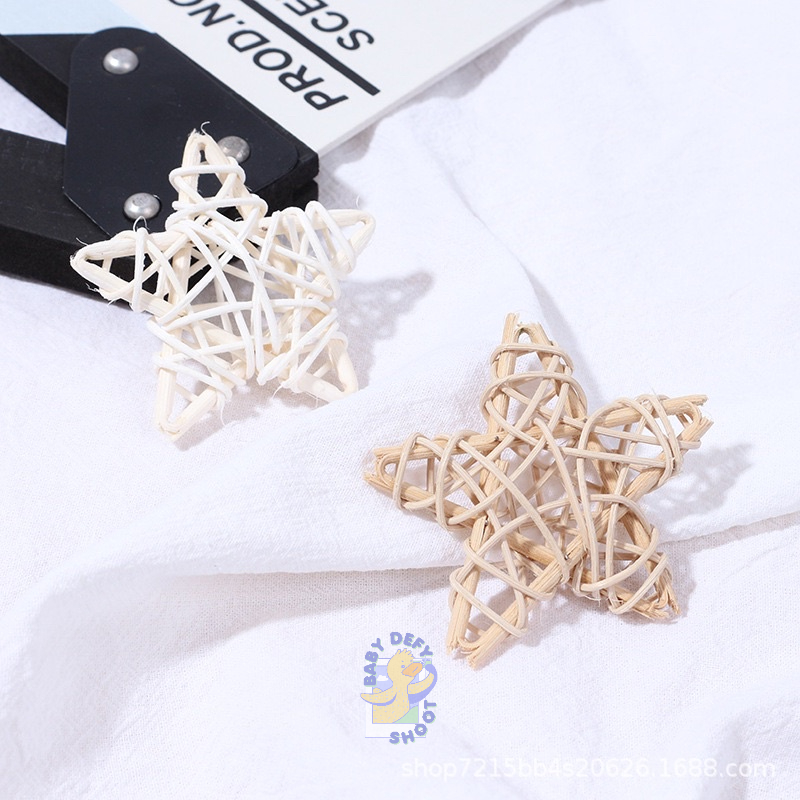 <พร้อมส่ง> พร็อบถ่ายรูป บอลหวาย Rattan Balls ทรงกลม, ดาว ของตกแต่ง จัดมุมบ้าน