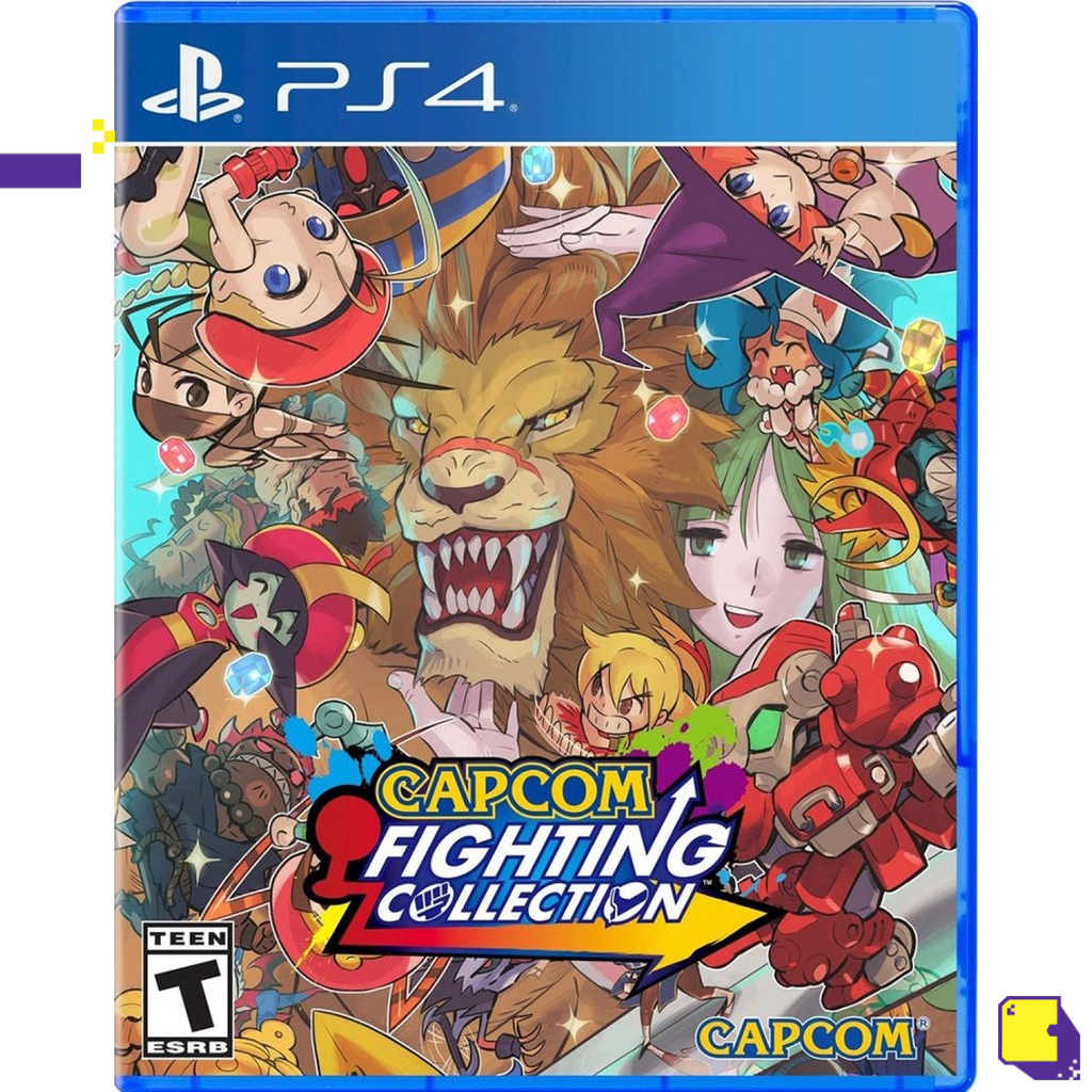 [+..••] พร้อมส่ง ผ่อน 0% PS4 CAPCOM FIGHTING COLLECTION (เกม PS4™ 🎮 )