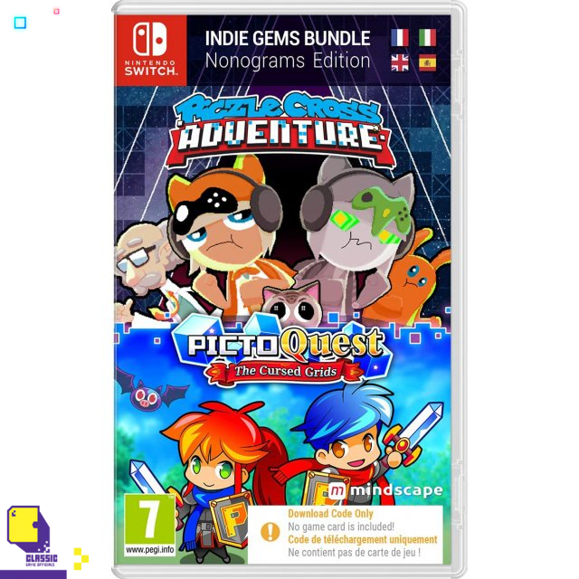 Nintendo Switch™ Piczle Puzzle Adventures + Picto Quest Puzzle Bundle [Nonograms Edition] (Code in a box) (By ClaSsIC Ga