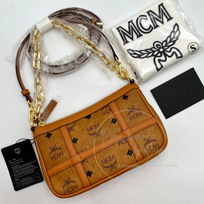 MCM Mini Shoulder Bag สีออริ (MCM Delmy)