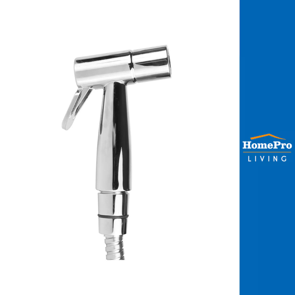 ZETA สายฉีดชำระครบชุด ZT-2117 สีโครม จัดส่งโดย HomePro