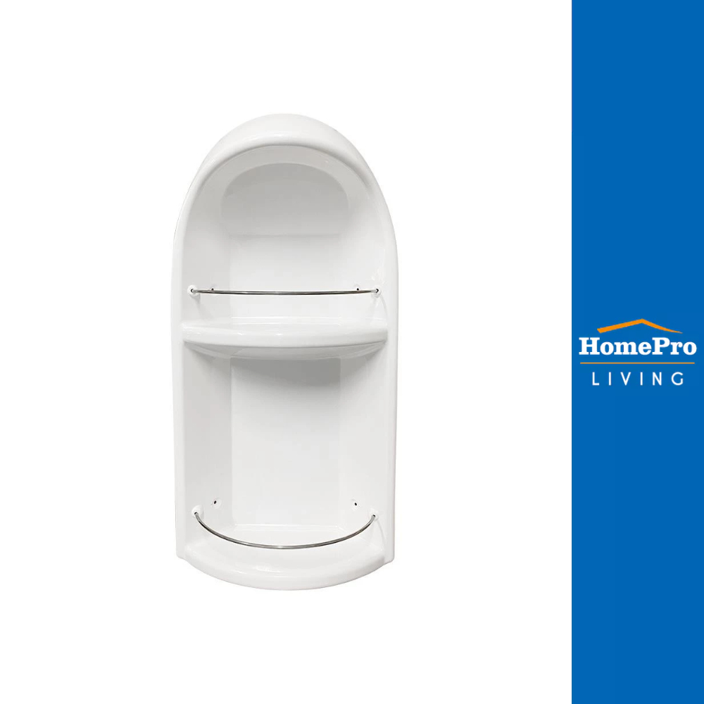 NAPA ชั้นวางเข้ามุม 2 ชั้น 7935 จัดส่งโดย HomePro อุปกรณ์ในห้องน้ำ