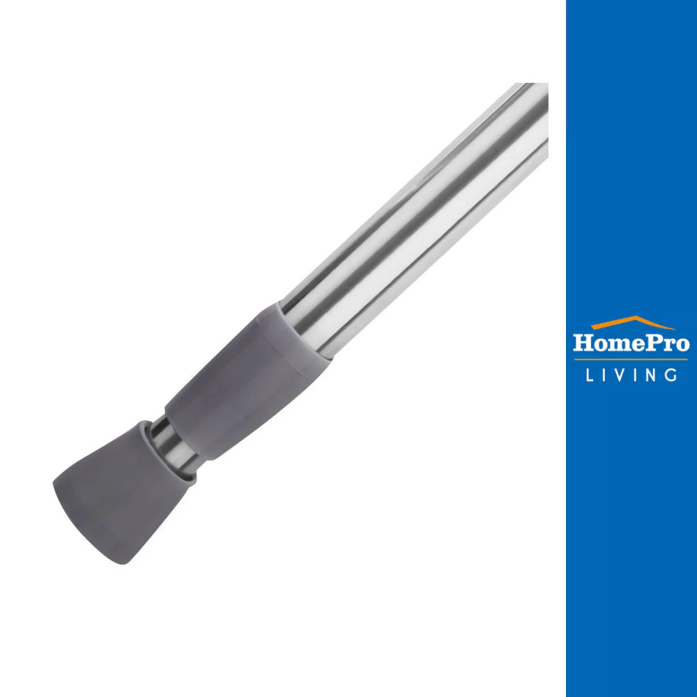 HomePro ราวม่านสเตนเลส201 MOYA HM8323 140-260 ซม. สีโครเมียม แบรนด์ MOYA