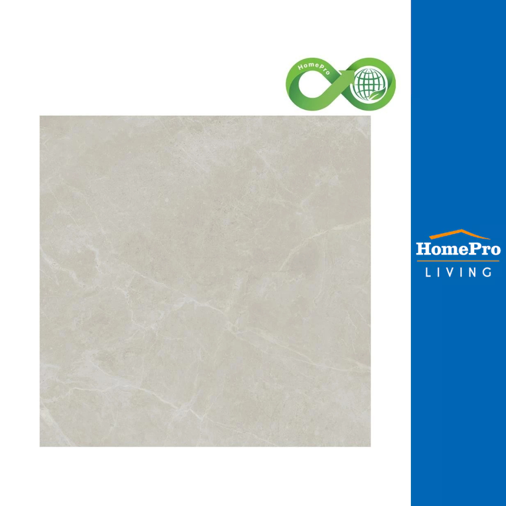 COTTO กระเบื้องพื้น 16x16 นิ้ว ทาร์นี่ เบจ EXC PM 0.96 ตร.ม. จัดส่งโดย HomePro