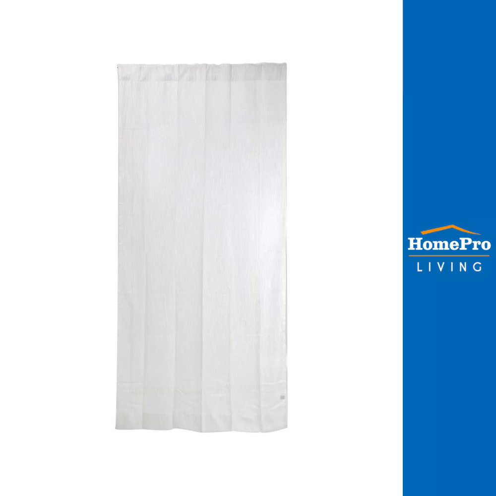 HomePro ม่านโปร่งซ่อนหู CHARM 140X160 ซม. สีขาว แบรนด์ HLS