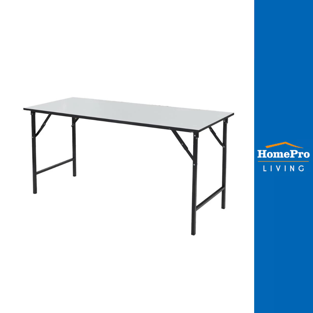 HomePro โต๊ะอเนกประสงค์เหลี่ยม FN-60150 TOP16 สีขาว แบรนด์ FURDINI