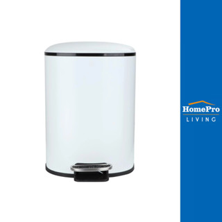 ACCO ถังขยะเหยียบกลม MILD SOFT CLOSE ขนาด 12L สีขาว จัดส่งโด…